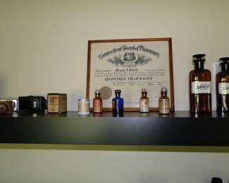 Apothecary bottles
