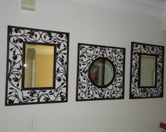 Set of Decorative Mirrors