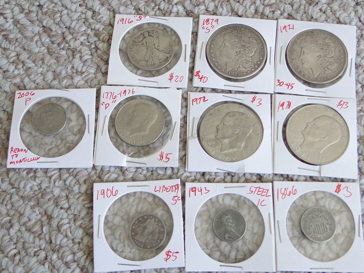 Silver coins