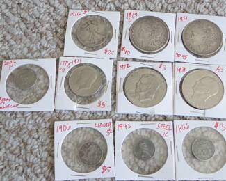 Silver coins