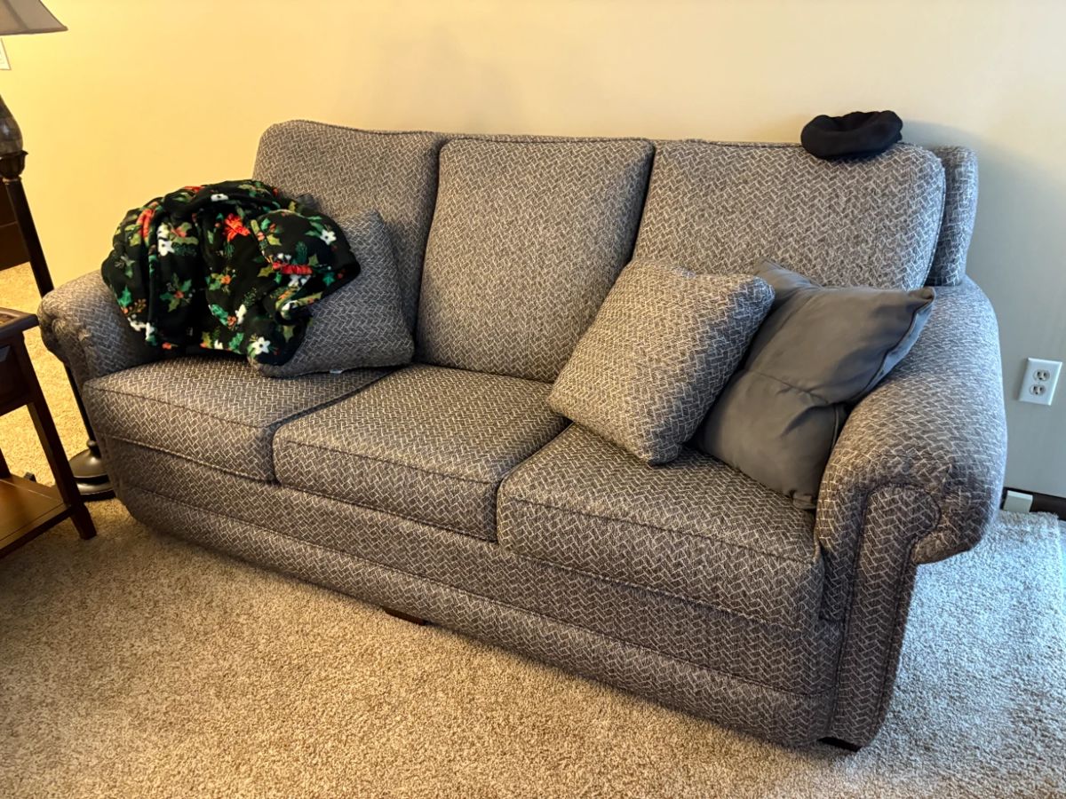 . . . great neutral-colored couch