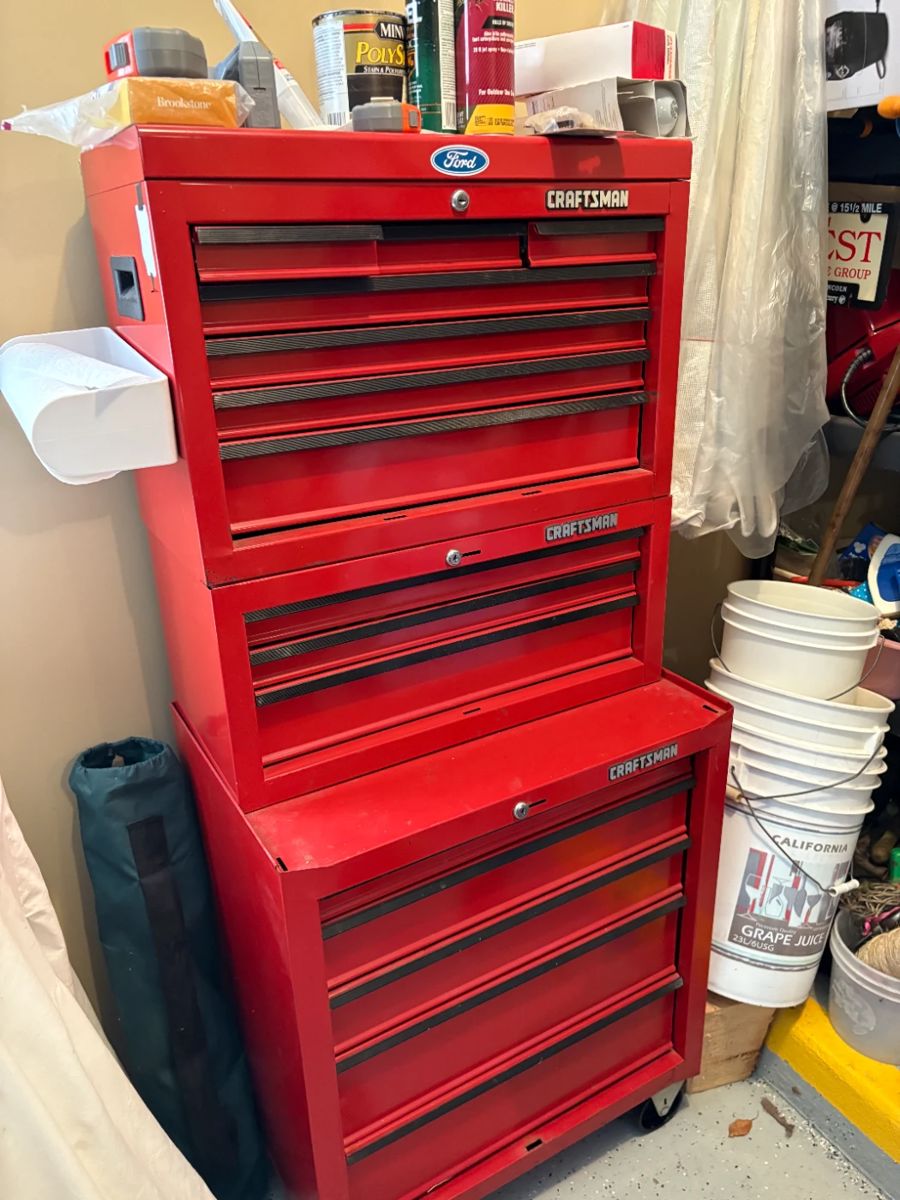 . . . Craftsman tool chest