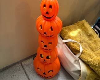 . . . blow mold pumpkins
