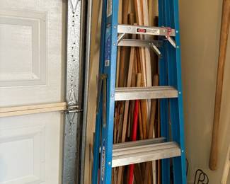. . . Werner fiberglass ladder