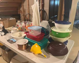 . . . Tupperware and more