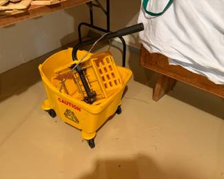 . . . mop bucket