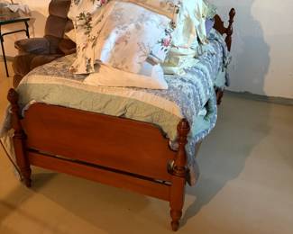 . . . pine twin bed