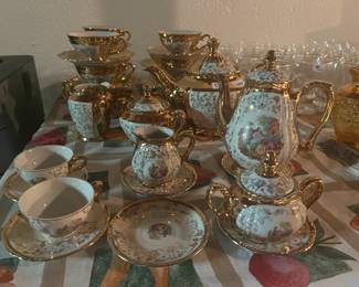 . . .  vintage tea service