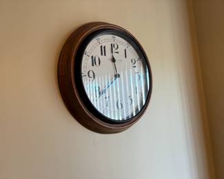 . . . battery clock