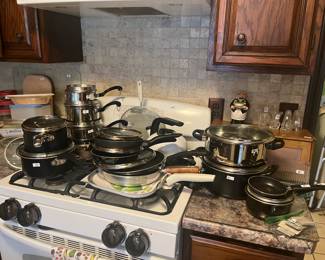 . . . great Farberware and other pots and pans