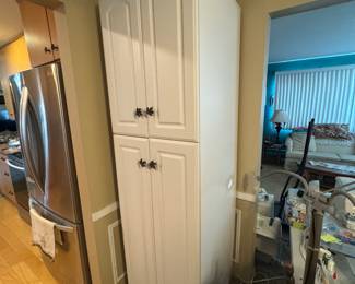 White cabinet