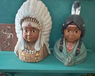 Indian bust