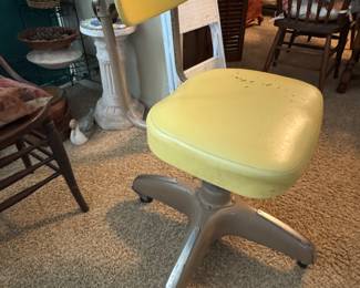 Vintage steel chair