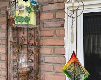 out door wall & hanging metal art