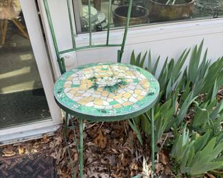 mosaic chair