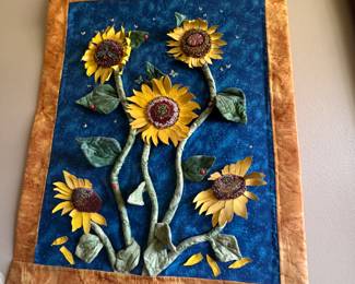 Fabric Art Wall Hanging
