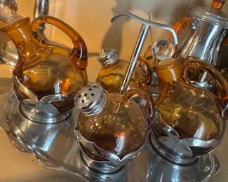 Krome Kraft set oil -vinegar -s/p