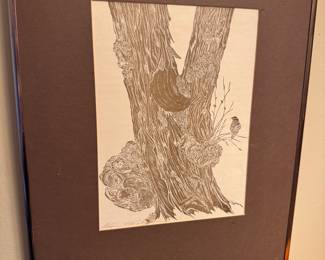 Gwen Frostic Michigan Artist Block Prints