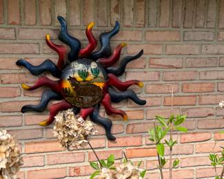 Southwest metal wall art