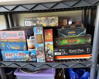 Board Games - if your a gamer there must be over 100 in great condition with all parts games.