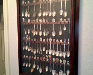 Sterling and SP Collector Spoons