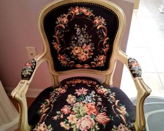 Embrodired Chair