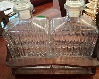 Vintage Liquor Decanters