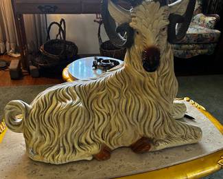 Vintage Ceramic Ram