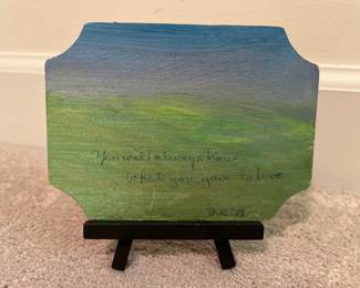 Lot 3614 Signed Original Art by musician Beth Nelson Chapman