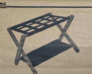 Lot 3619 Luggage Rack New in Box