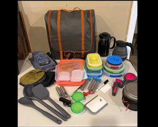 Lot 3737 Camping Supplies Kelty Kitchen Organizer Supplies