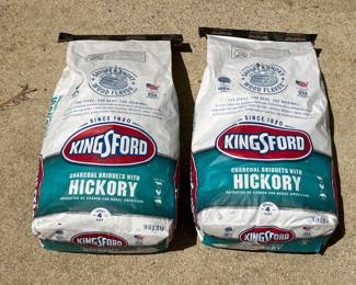 Lot 3511 Kingsford Charcoal Briquets wHickory 2 16 lb unopened bags