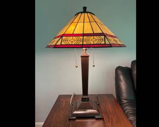 Lot 3584 Mission Style Table Lamp