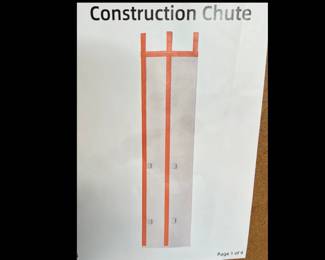 Lot 3894 Construction Chute New