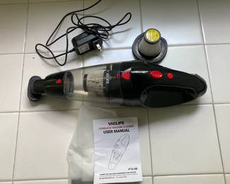 Lot 3524 Vaclife Cordless Vacuum Cleaner