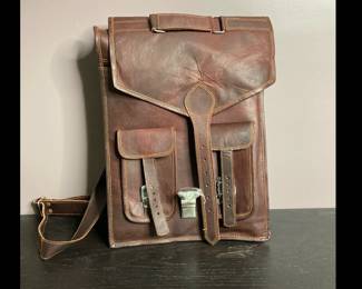Lot 3562 Handmade Leather Bag Satchel