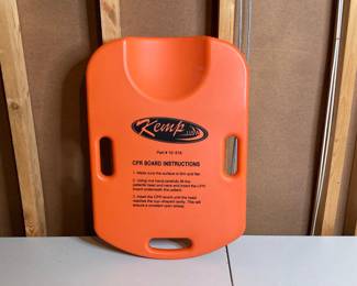 Lot 3905 Kemp CPR Board Medical Rescue Equipment