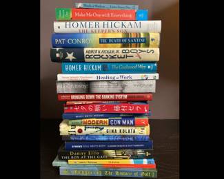 Lot 3551 Books Signed by Author Homer Hickam, Pat Conroy, Lama Surya Das and others