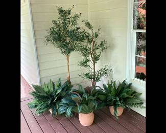 Lot 3795 Faux Plants