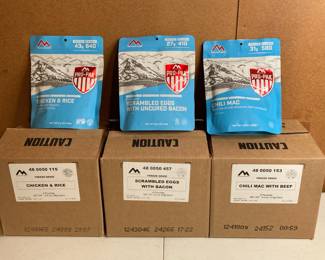 Lot 3922 Mountain House ProPak Freeze Dried Food Backpacking Camping