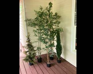 Lot 3793 Faux Plants