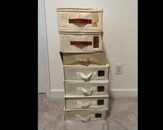 Lot 3719 Closet Underbed Storage Containers