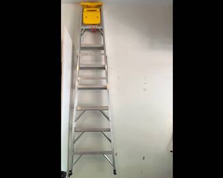 Lot 3596 Werner 9 Foot Aluminum Ladder
