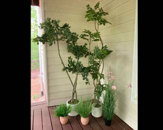 Lot 3792 Faux Plants