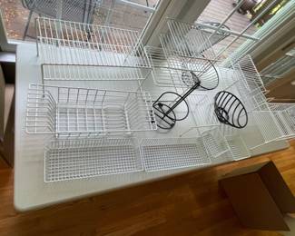 Lot 3645 Shelf Storage Organizers