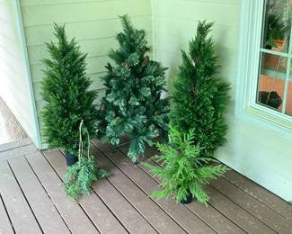 Lot 3794 Faux Plants