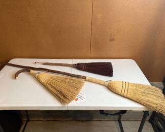 Lot 3788 Vintage Berea College Kentucky Folk Art Handmade Brooms