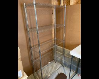 Lot 3805 Metal Storage Rack