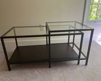 Lot 3607 Ikea Vittsjo Nesting Tables