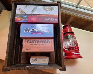 Lot 3727 Wooden Crate of New Puzzles Games